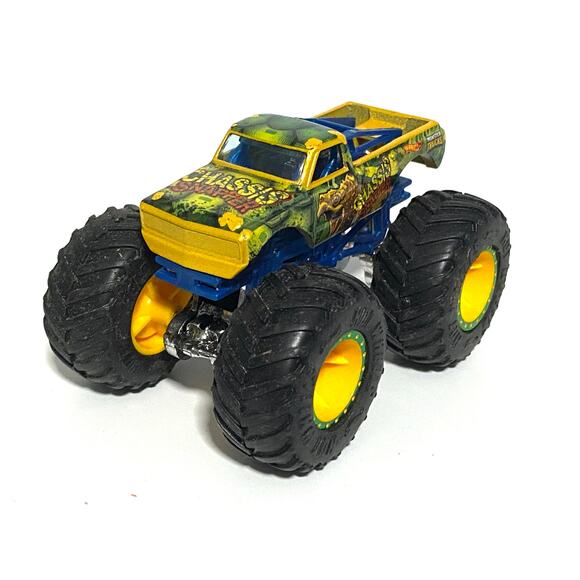 Hot Wheels Chassis Snapper Green Monster Trucks Loose Diecast Toy Car 1:64 - Picture 1 of 10